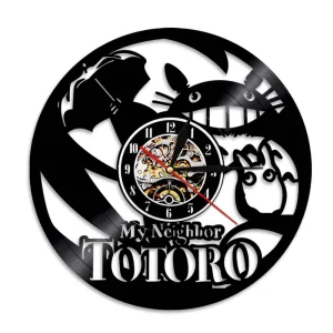 Horloge Vinyle Totoro Chibi
