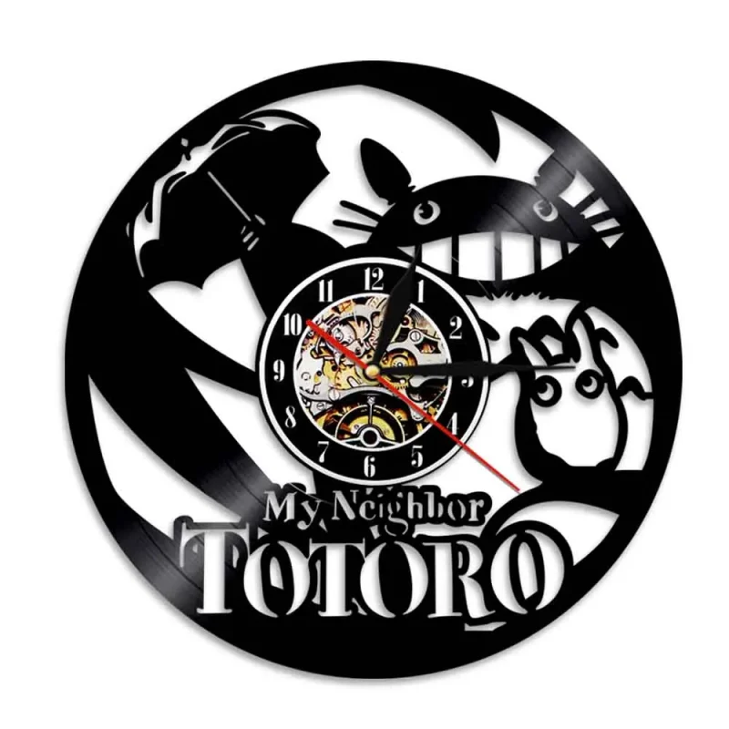 Horloge Vinyle Totoro Chibi