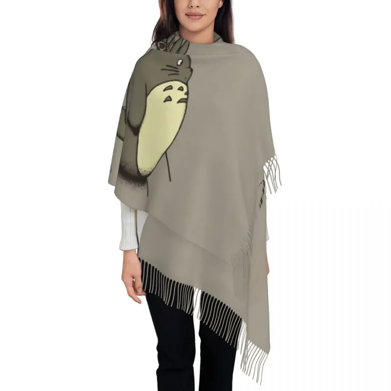 Echarpe Totoro Beige – Image 2