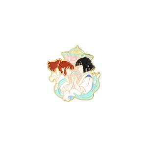 Pin's Chihiro Haku Humain