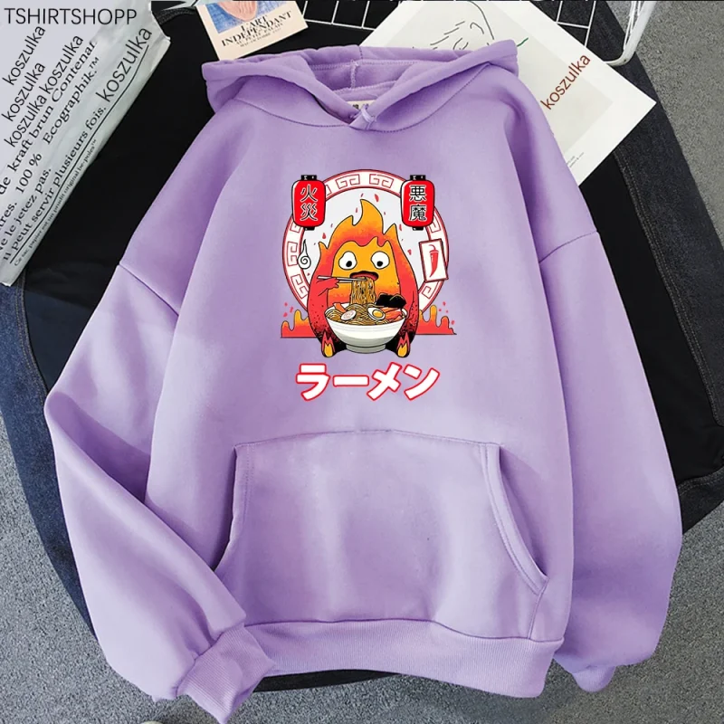 Sweat Oversize Calcifer Ramen – Image 5