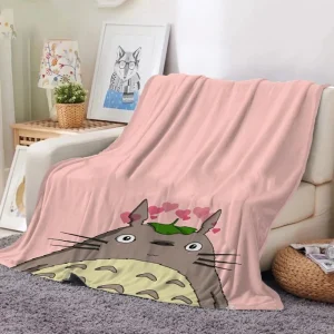 Plaid Totoro Amoureux