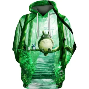 Sweat Totoro Enfant Forêt