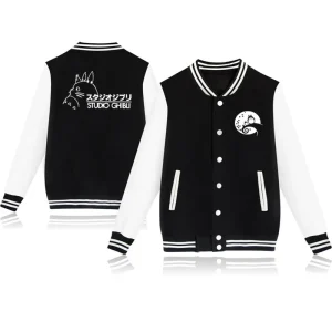 Veste Baseball Totoro Jack Skellington