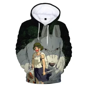 Sweat Princesse Mononoké 3D Moro
