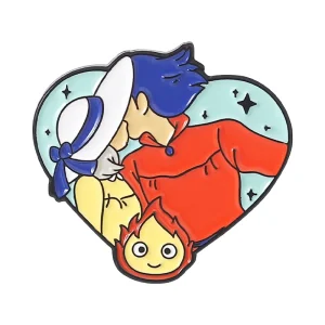 Pins Château Ambulant Amour