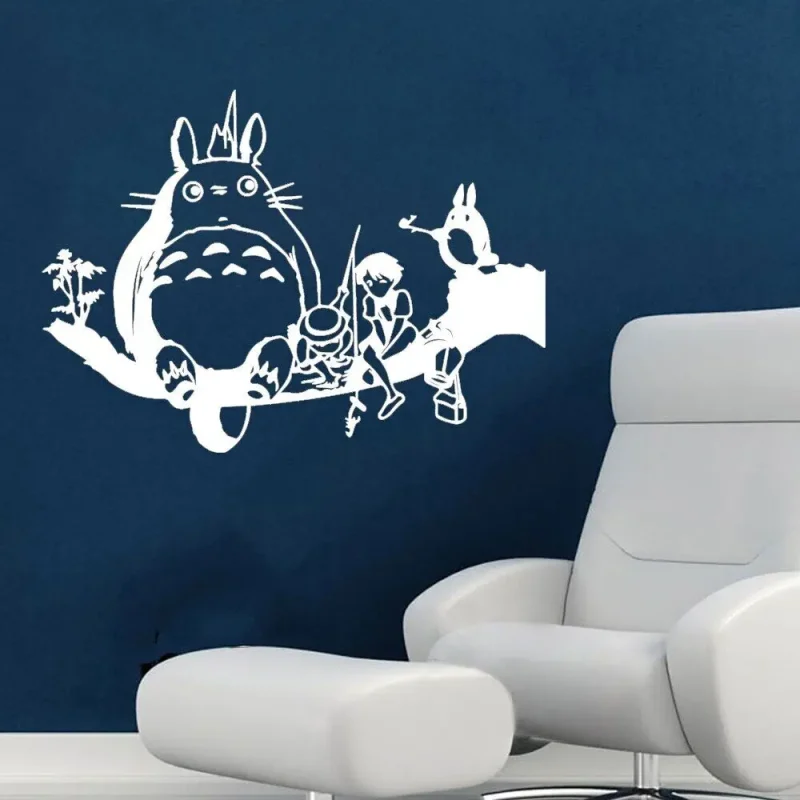 Sticker Mural Totoro Pêche – Image 2