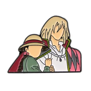 Pins Château Ambulant Couple
