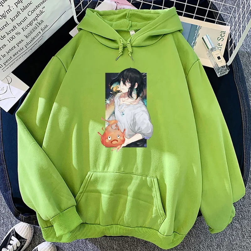 Sweat Oversize Hauru et Calcifer – Image 3
