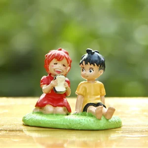 Figurine Ponyo Sur La Falaise Amitié