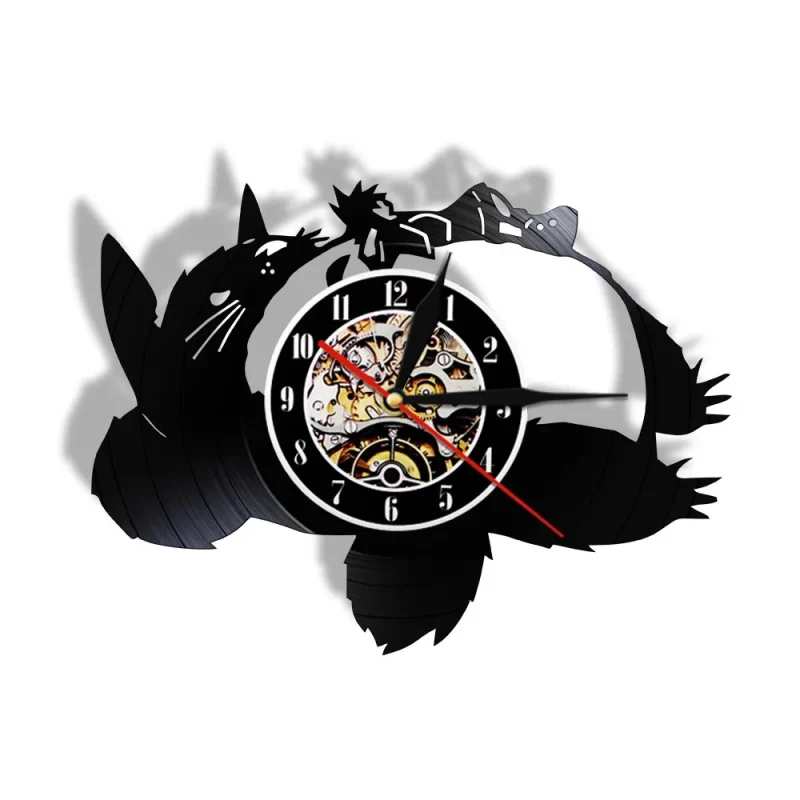 Horloge Vinyle Totoro Sieste