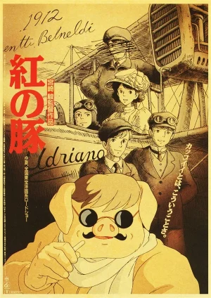 Affiche Porco Rosso