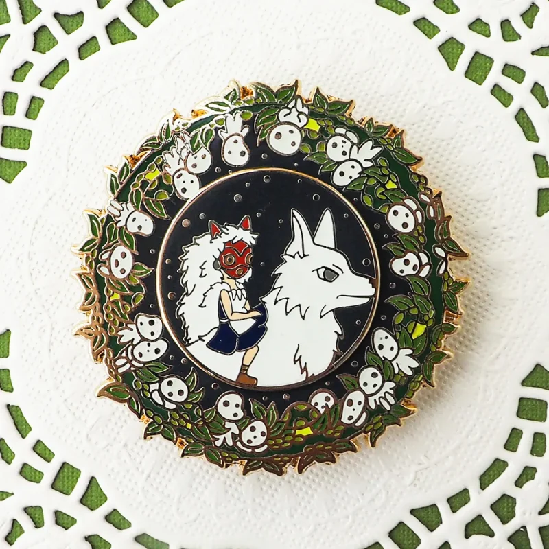 Pin's Princesse Mononoké