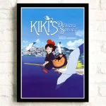 Affiche Kiki La Petite Sorcière