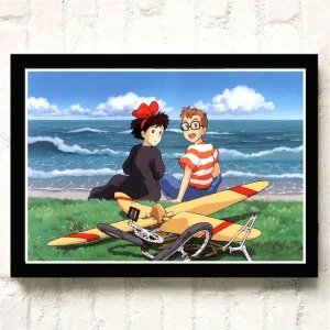 Poster Kiki La Petite Sorcière Plage
