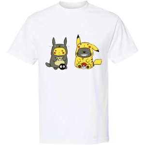 T-Shirt Totoro Pikachu