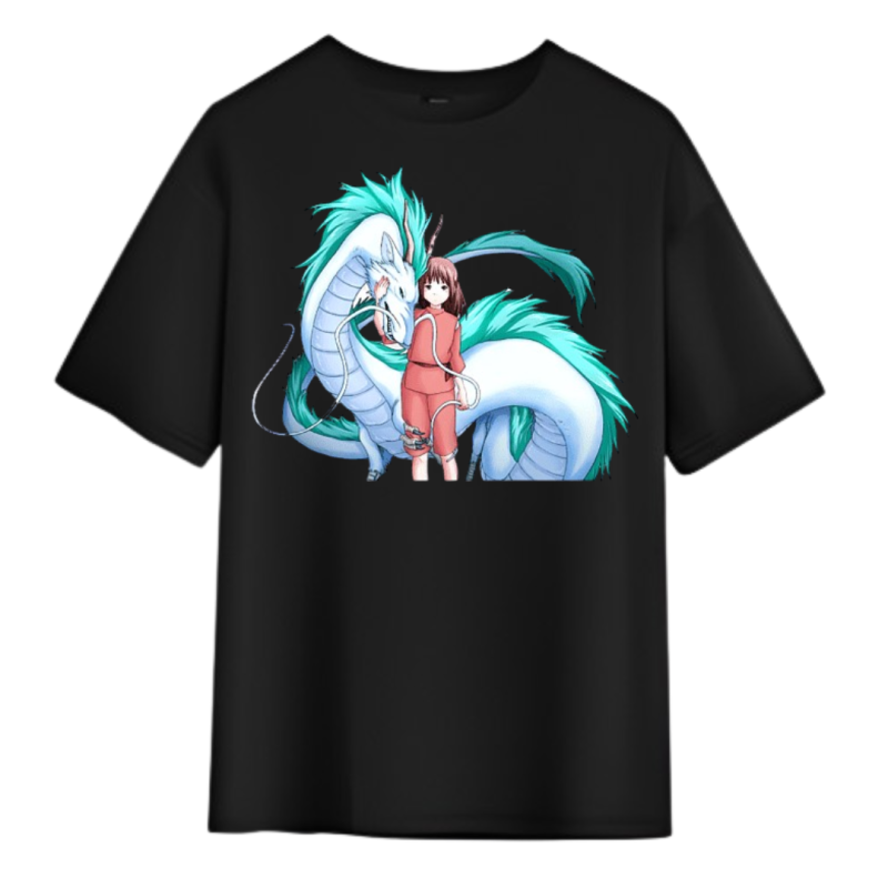 T-Shirt Chihiro et Haku Artistique