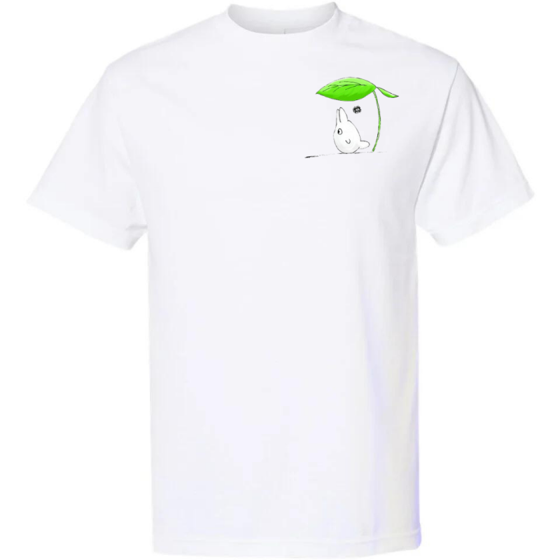 T-Shirt Totoro Chibi Feuille – Image 2
