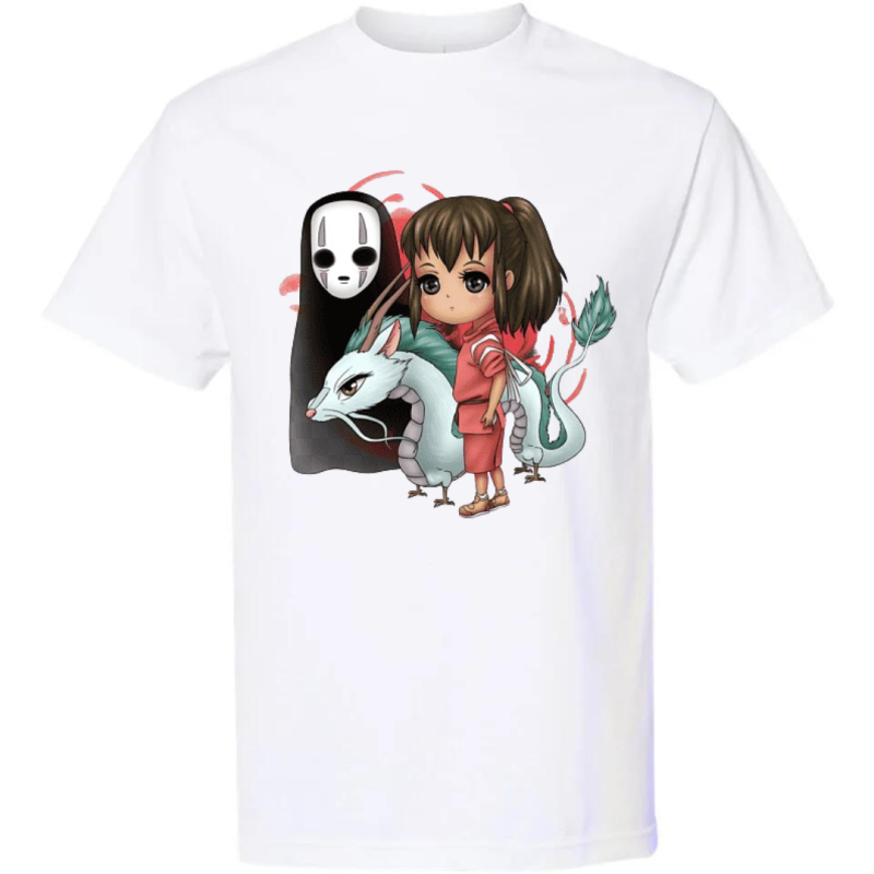T-Shirt Le Voyage Chihiro Kawaii