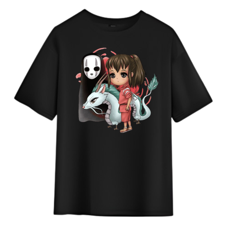 T-Shirt Le Voyage Chihiro Kawaii – Image 3