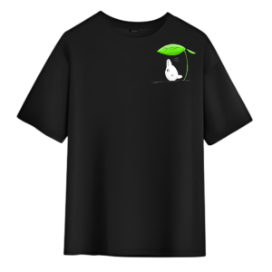 T-Shirt Totoro Chibi Feuille