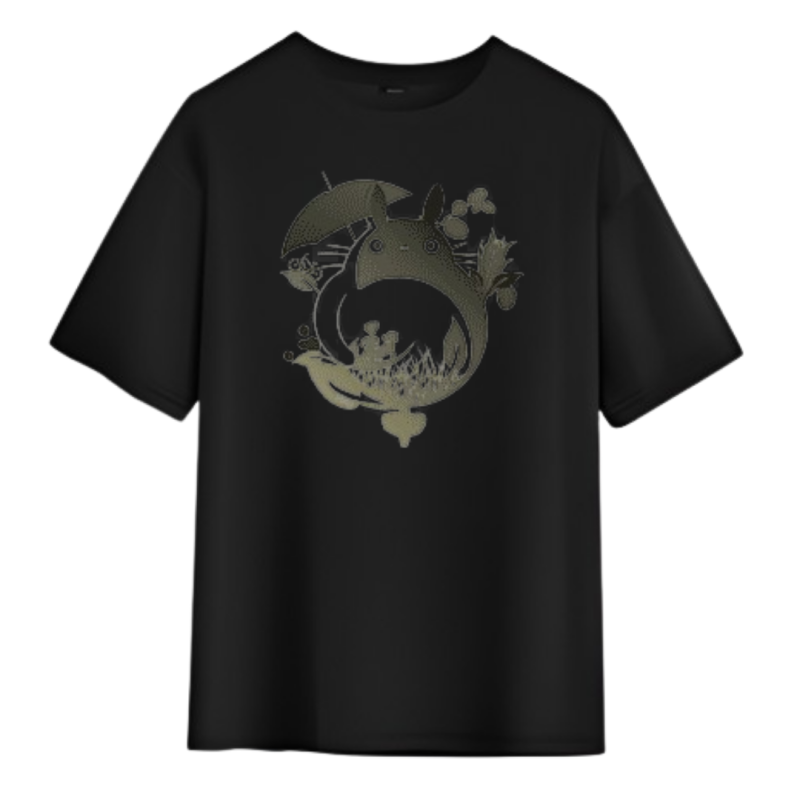 T-Shirt Totoro Ombre – Image 3