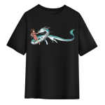 T-Shirt Chihiro et Haku Classique