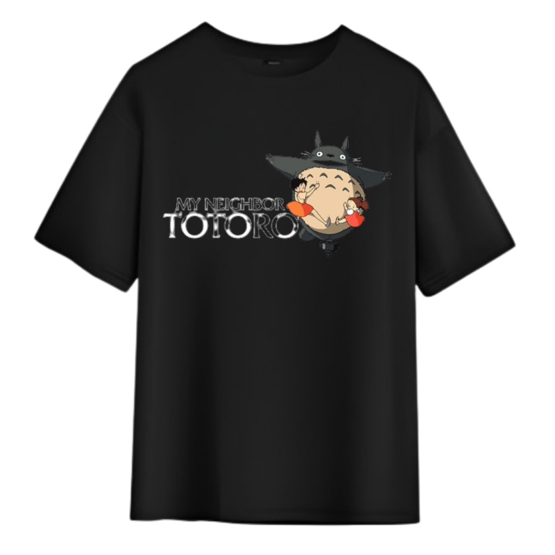 T-Shirt Totoro Scène Toupie – Image 3