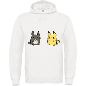 Sweat Totoro et Pikachu