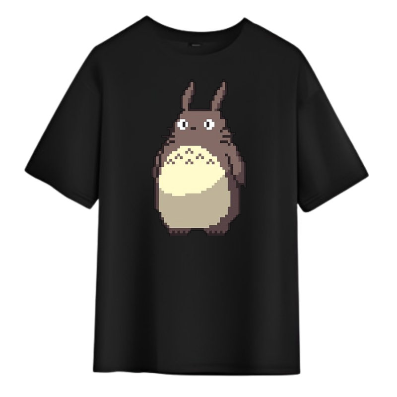 T-Shirt Totoro Pixel – Image 3