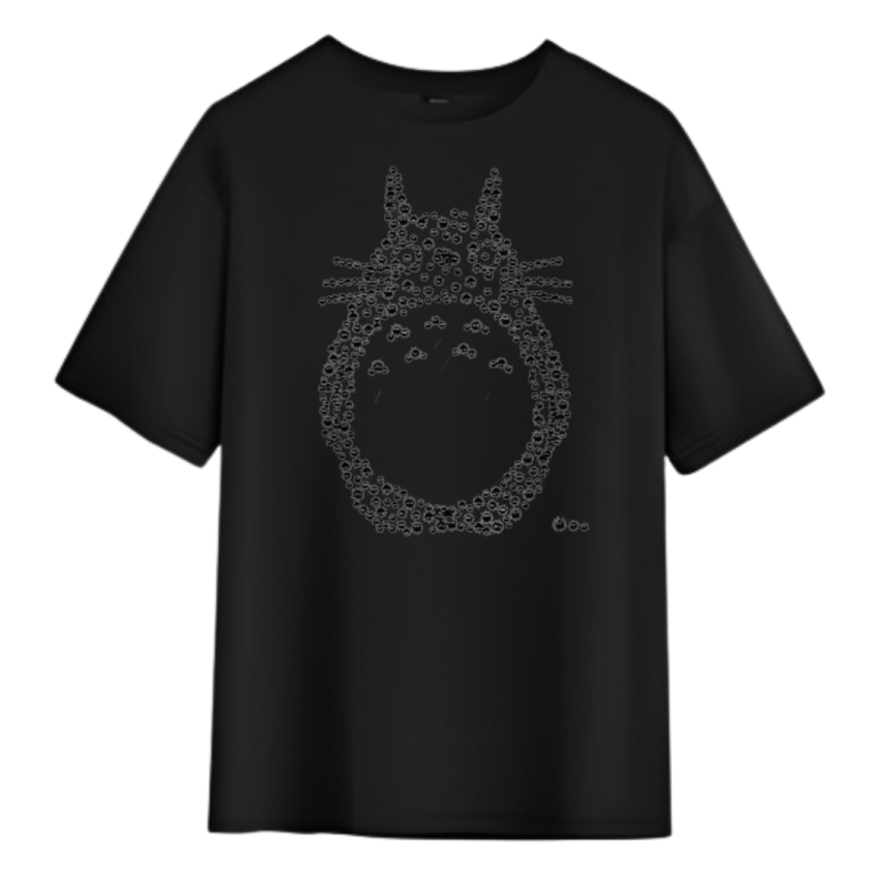 T-Shirt Totoro en Noiraudes – Image 3