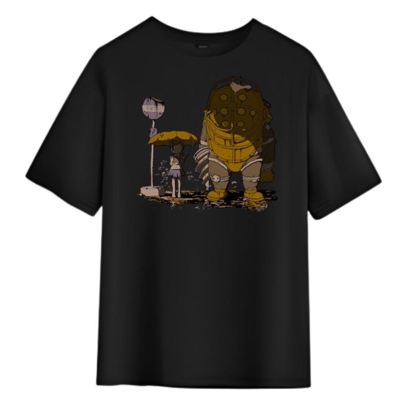 T-Shirt Totoro Bioshock – Image 3