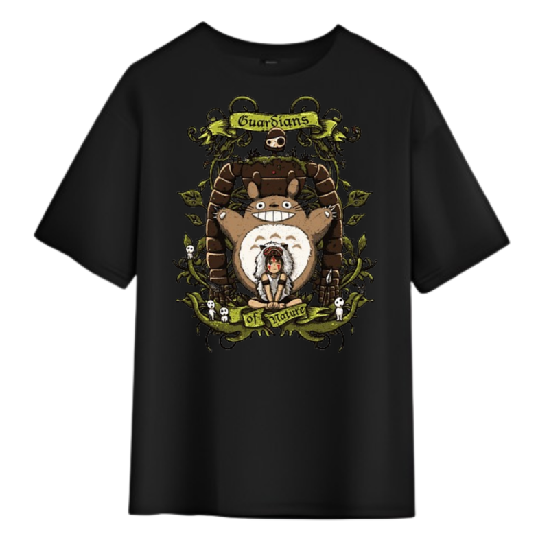 T-Shirt Totoro Princesse Mononoké – Image 3