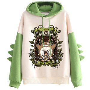 Sweat Totoro Bicolore Mononoké