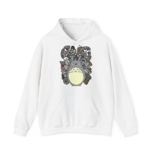 Sweat Totoro Fleuri