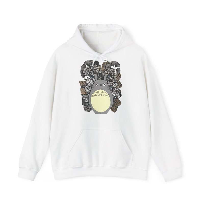 Sweat Totoro Fleuri