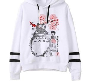 Sweat Totoro Ligné Cerisier