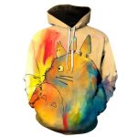 Sweat Totoro Coloré