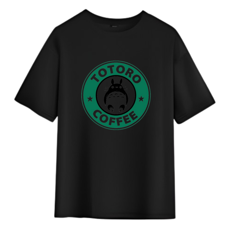 T-Shirt Totoro Coffee – Image 2