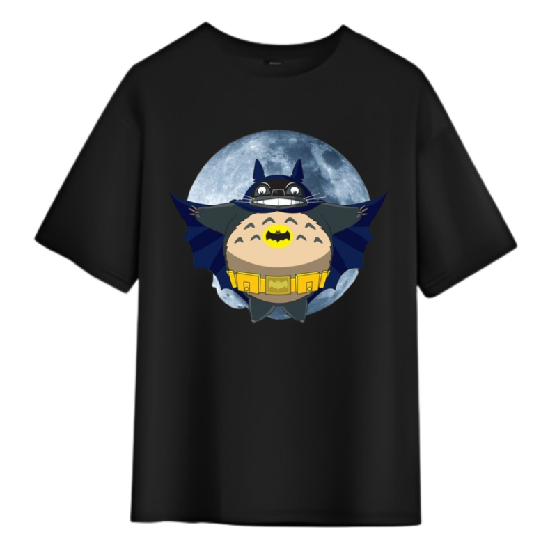T-Shirt Totoro Batman Lune – Image 2