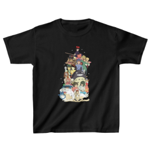 T-Shirt Enfant Ghibli Personnages