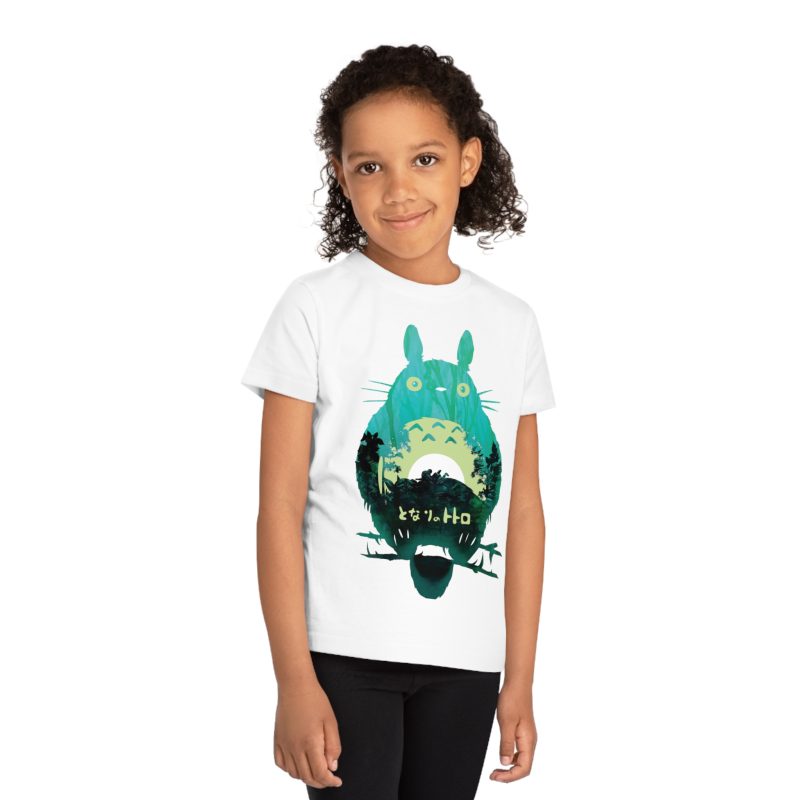 T-Shirt Enfant Totoro Forêt Japonaise – Image 2