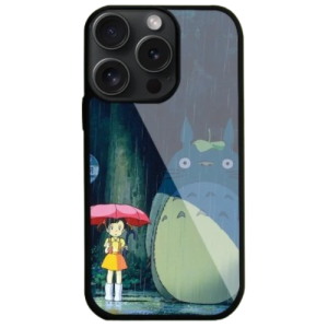 Coque Magnétique iPhone Totoro Pluie