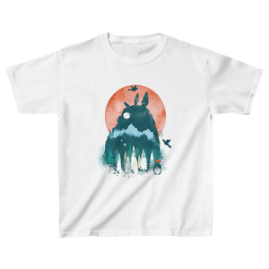 T-Shirt Enfant Totoro Montagnes