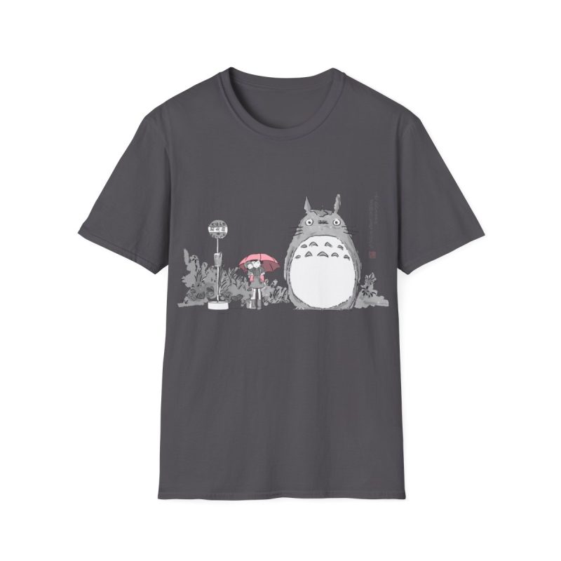 T-Shirt Totoro Arrêt De Bus – Image 4