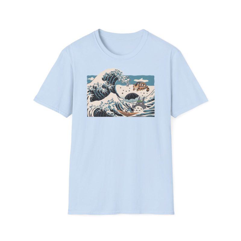 T-Shirt Totoro Grande Vague de Kanagawa – Image 9