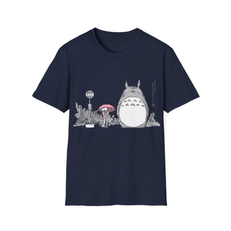 T-Shirt Totoro Arrêt De Bus – Image 5