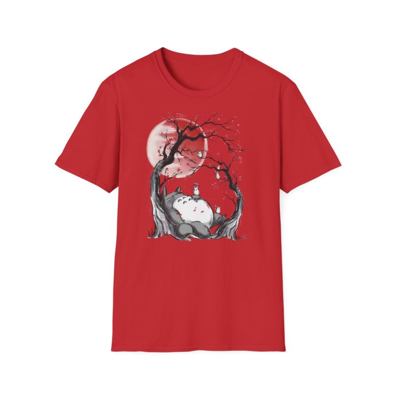 T-Shirt Totoro Soleil Rouge – Image 8