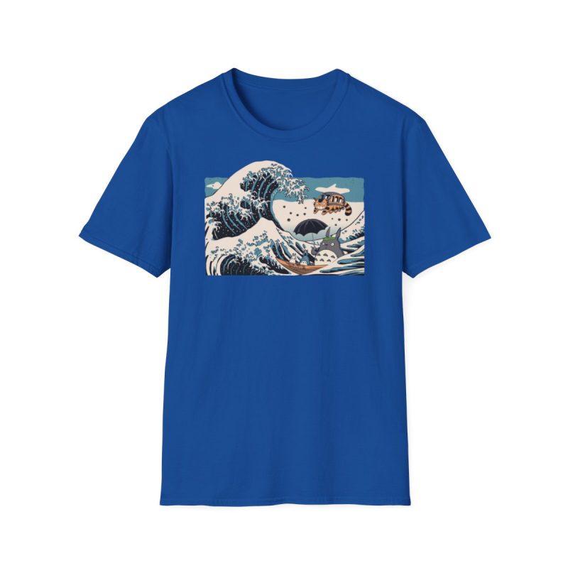 T-Shirt Totoro Grande Vague de Kanagawa – Image 7