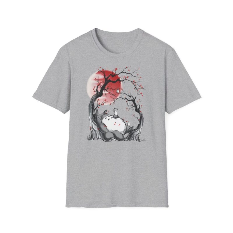 T-Shirt Totoro Soleil Rouge – Image 7